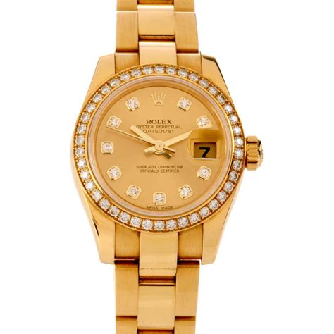 ladies black face rolex